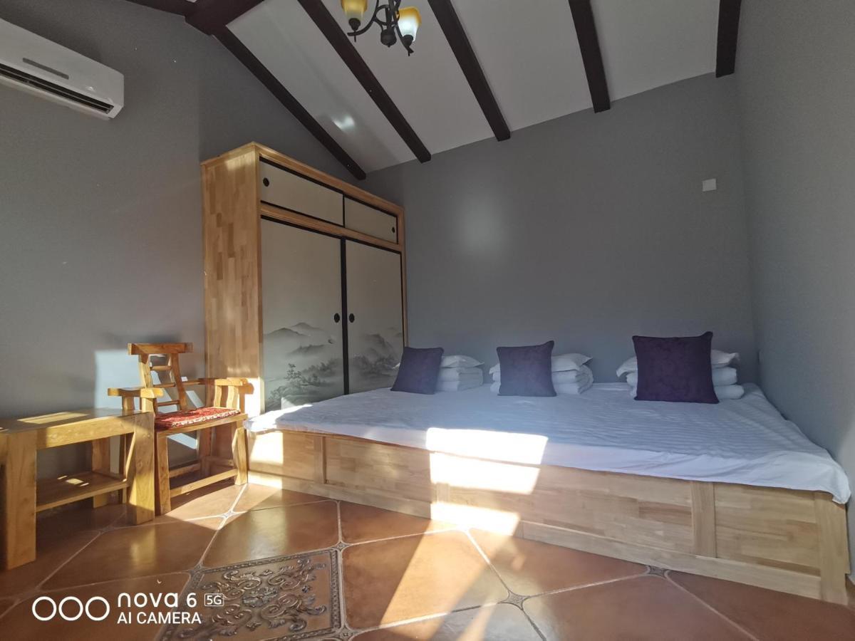 Beijing Mutianyu Great Wall Wangshanyuan Farm Stay Huairou Bagian luar foto