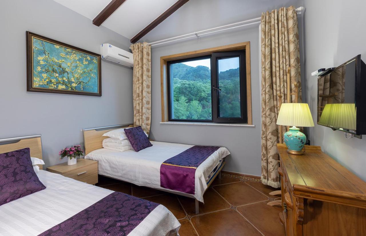 Beijing Mutianyu Great Wall Wangshanyuan Farm Stay Huairou Bagian luar foto